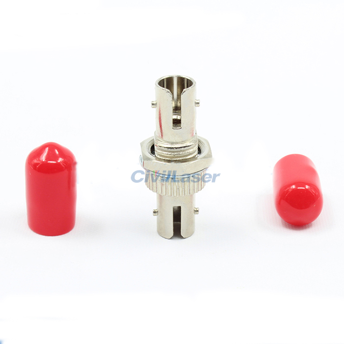 ST Optical Fiber Coupler Connector Single Mode Flange Plate - Click Image to Close